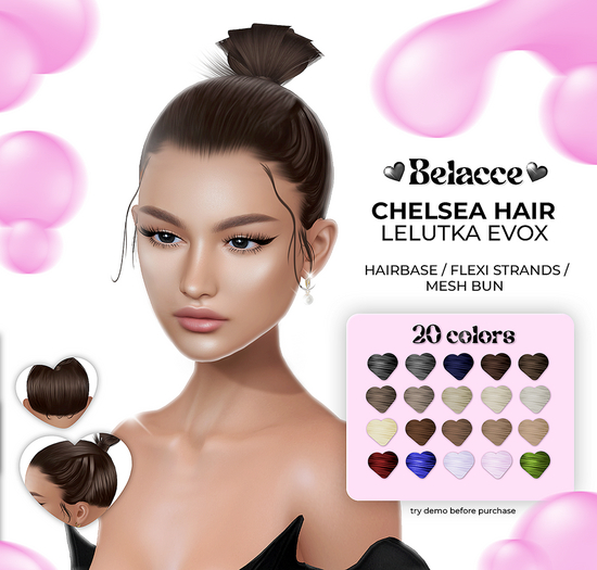 [BELACCE] Chelsea Hair Demo