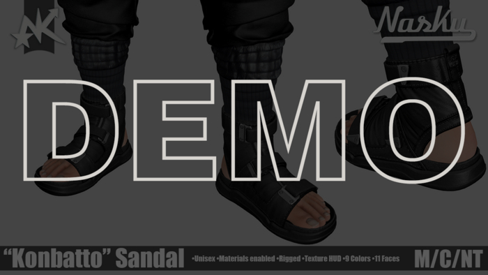[Nasku] "Konbatto" Sandals (DEMO) 