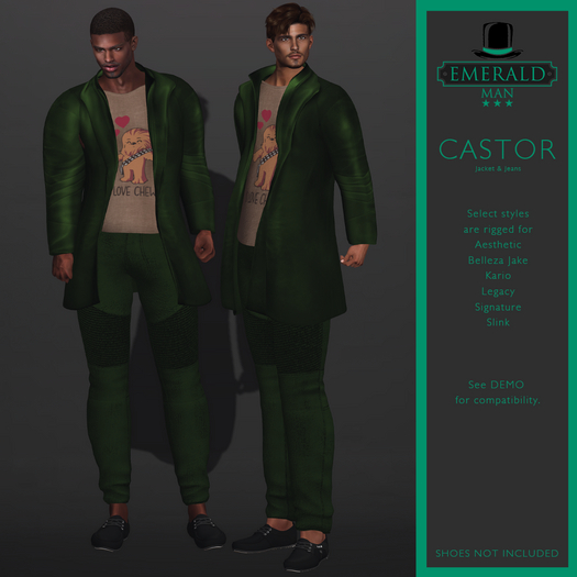EM Castor Outfit Green