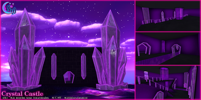 *NeverWish* Crystal Castle - Amethyst