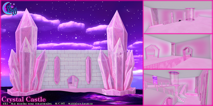 *NeverWish* Crystal Castle - Rose Quartz