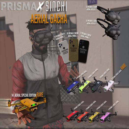 8. PRISMA x SINCHI - AERIAL  RARE
