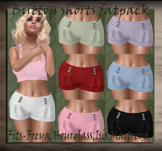 Button shorts fatpack DEMO