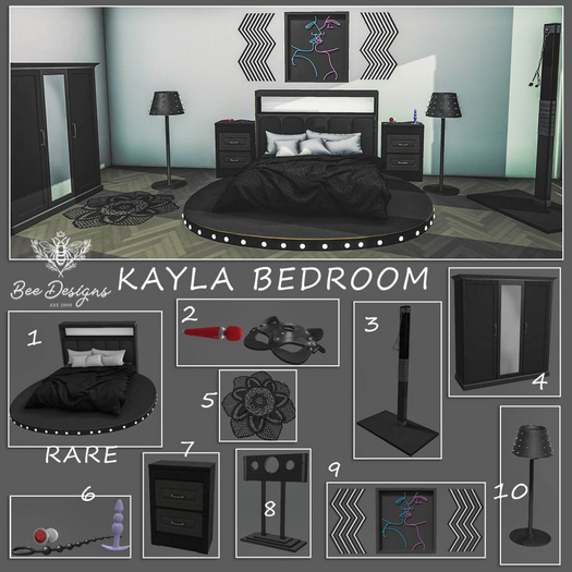03 Bee Designs - Kayla Bedroom