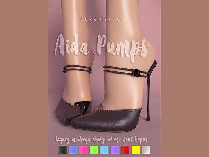 Pure Poison - Aida Pumps - Unpack