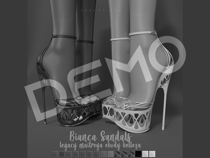 DEMO - Pure Poison - Bianca Sandals - Unpack