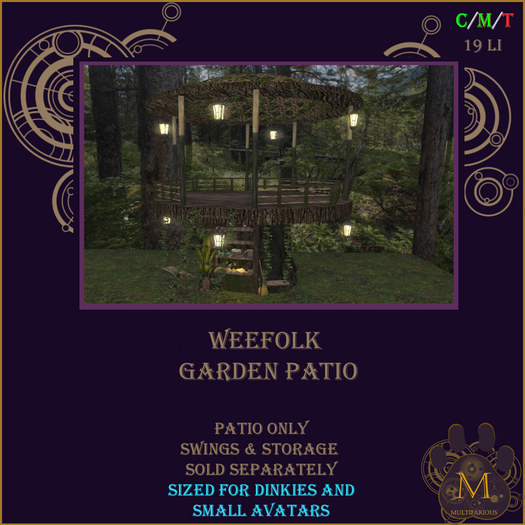 *M* Weefolk Garden Patio Unpacker