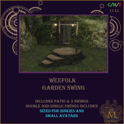 *M* Weefolk Garden Swing Unpacker