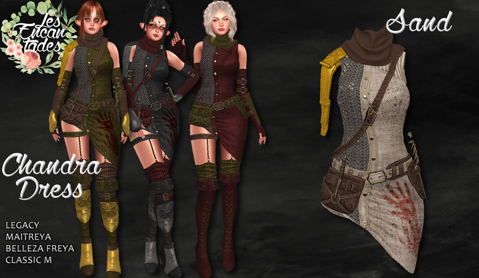 *LE* Chandra Dress Sand
