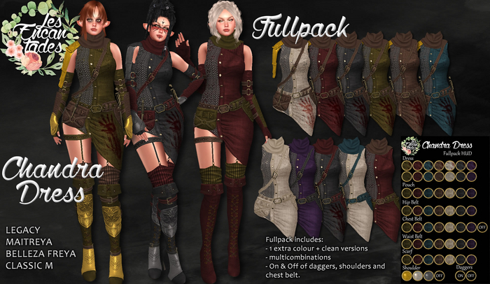 *LE* Chandra Dress FULLPACK