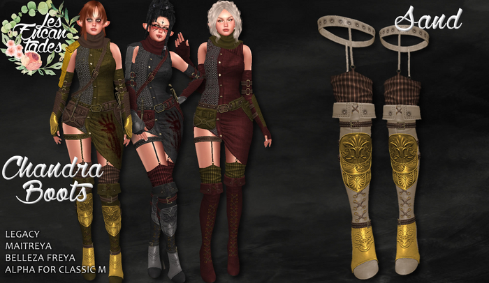 *LE* Chandra Boots Sand