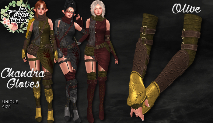 *LE* Chandra Gloves Olive
