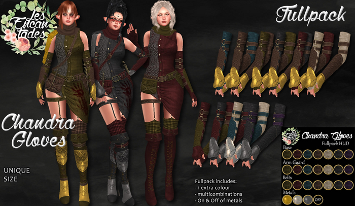 *LE* Chandra Gloves FULLPACK