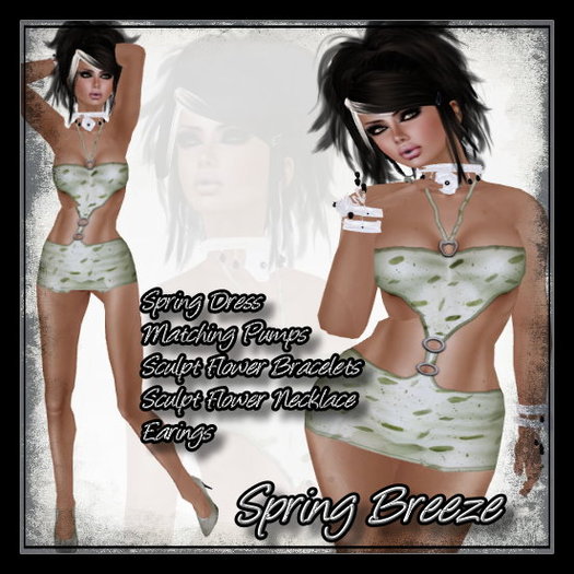 Spring Breeze Outfit Incl Jewels and Pumps *PROMO*