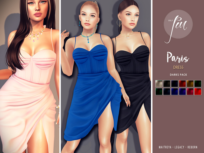 :: pm :: Paris Dress -Darks Pack-