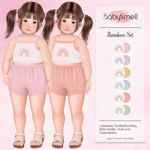 Baby Smell - Rainbow Set (Blue)