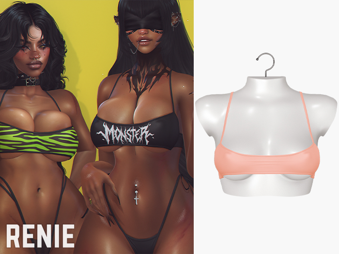 RENIE : WILLOW TANK TOP - PEACH