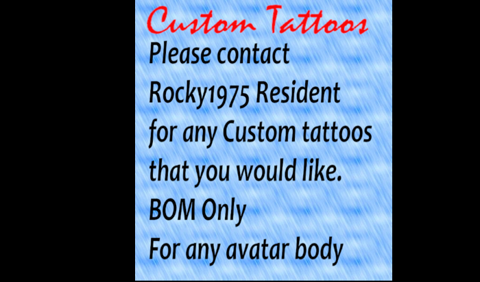 Custom Tattoos