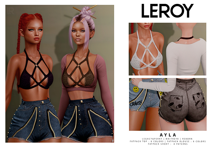 LEROY - Ayla Blouse - FATPACK