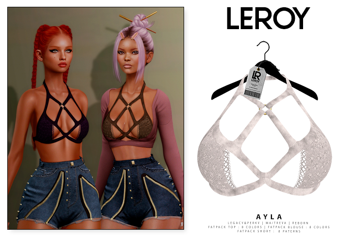 LEROY - Ayla Top - White