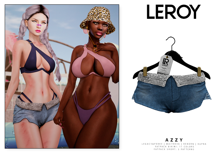 LEROY - Azzy Short - Jeans