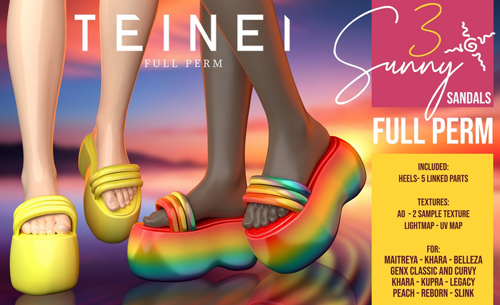 TEINEI - SUNNY 3 SANDALS - FULL PERM