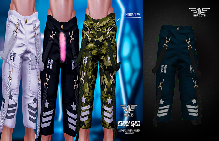 IMPACTS- BERMUDA GRACIO 5 PACKAGE  ENZO/SIG/BLZ/LEGA/KARIO