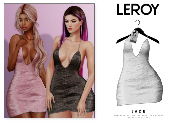 LEROY - Jade Dress - White