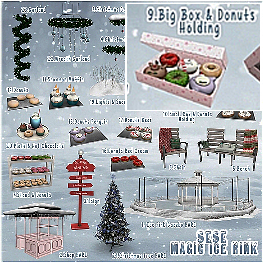 9. Sese - Magic Ice Rink - Big Box & Donuts - Wear me