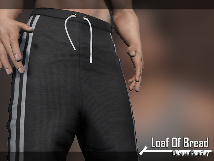 [LOAF] Resolute Set - Track Pants (Black & White) // Belleza