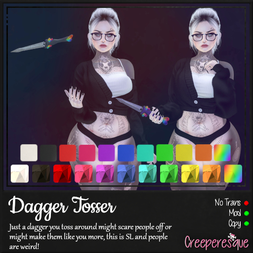 Creeperesque - Dagger Tosser