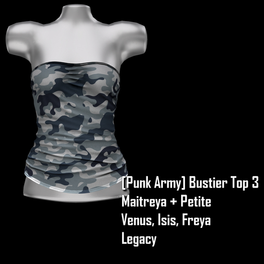 [Punk Army] Bustier Top 3