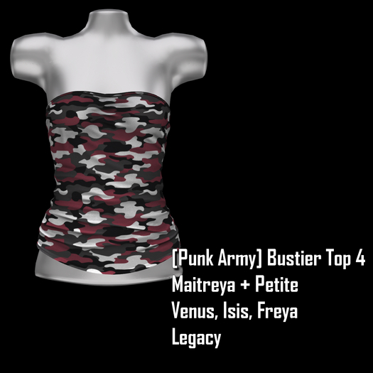 [Punk Army] Bustier Top 4 DEMO