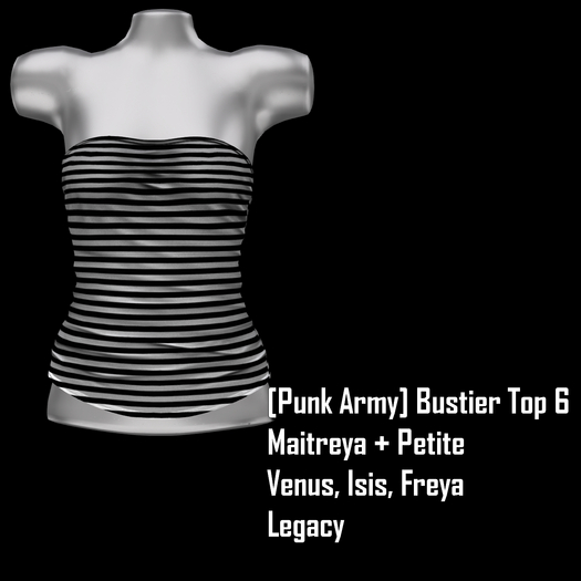 [Punk Army] Bustier Top 6