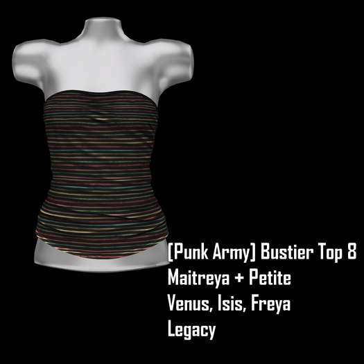 [Punk Army] Bustier Top 8