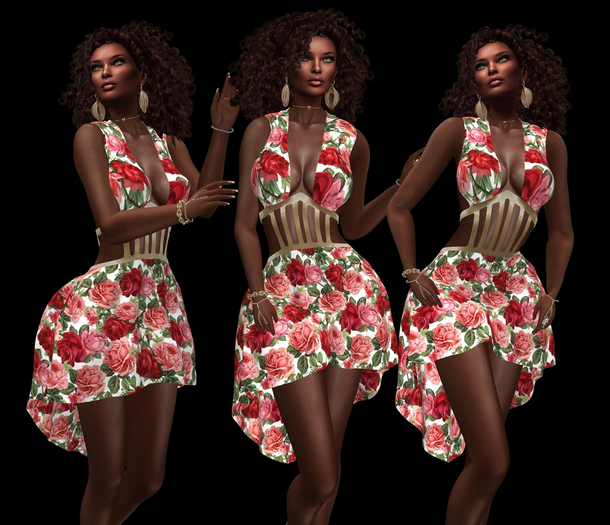 Summer Dress Sophy Flowers 3 MAITREYA & MAITREYA PETITE