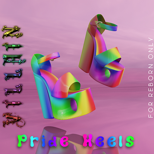 [Villain] Pride Heels Rainbow (Reborn)