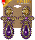 #MEWSERY Charlotte Teardrop Earrings{#6 Pink} - Unrigged♥