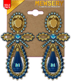 #MEWSERY Charlotte Teardrop Earrings{#8 Blue} - Unrigged♥