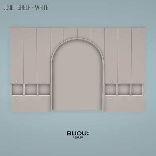 BIJOU :: Jouet Shelf - White *add me*