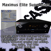 Maximus Elite2 Receiver, Create your own genres, unlimited stat