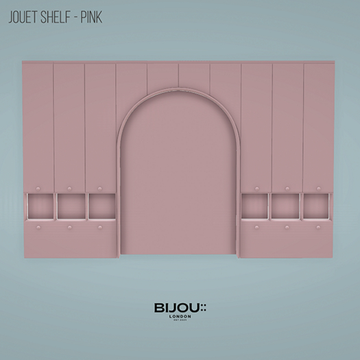 BIJOU :: Jouet Shelf - Pink *add me*