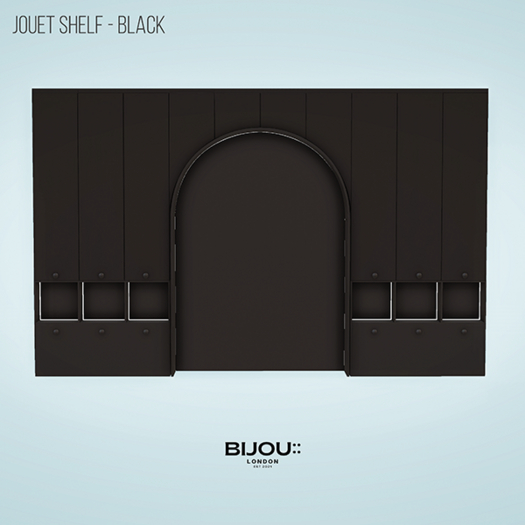 BIJOU :: Jouet Shelf - Black *add me*