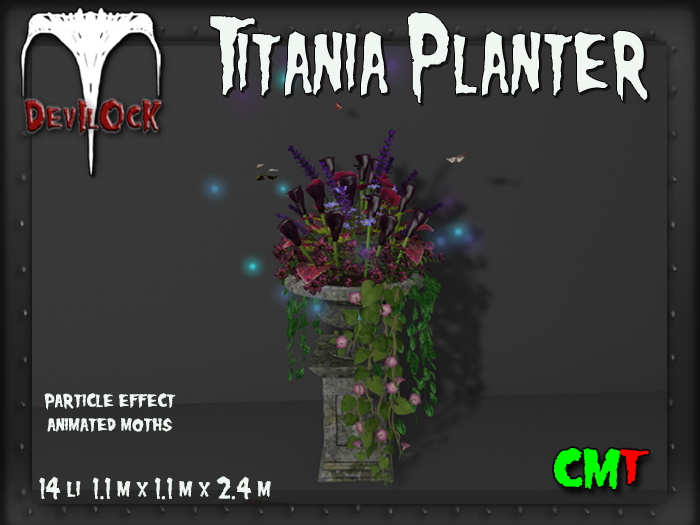 DEVILOCK - Titania Planter (ADD TO UNPACK)