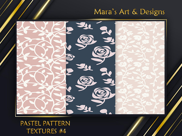 Pastel Patterns #4 Textures-FULL PERM
