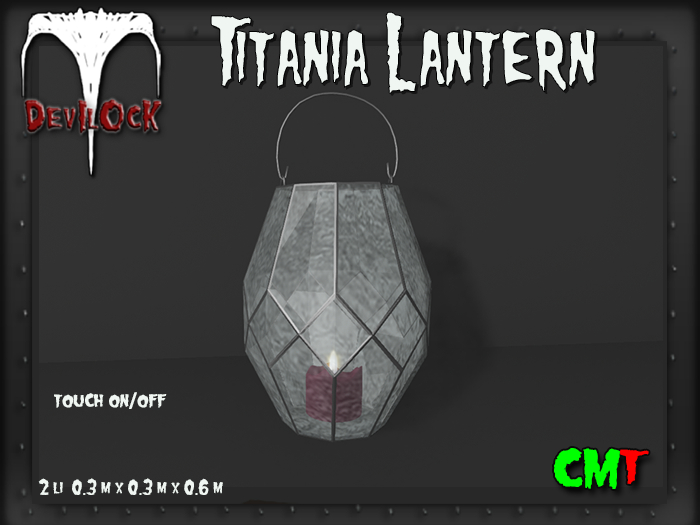 DEVILOCK - Titania Lantern (ADD TO UNPACK)