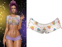Adria Laced Up Shorts [Unicorn Poop] - Maitreya Lara • Legacy • Reborn Clothing