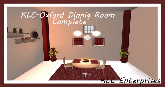 KLC Oxford Dinning Room(Boxed)