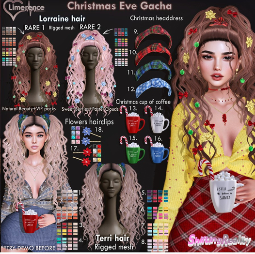 #5{Limerence} Terri hair-Set5