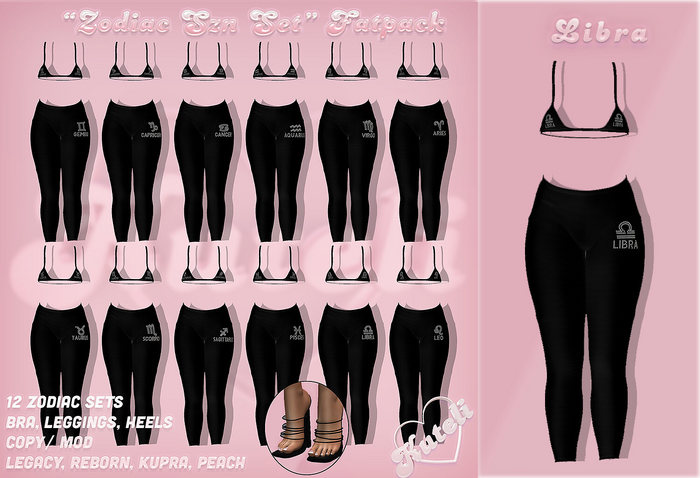Kuteli //  "Zodiac Szn Set" Libra